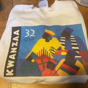 Vintage stamp sweatshirt